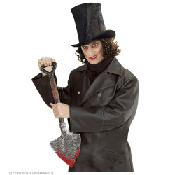 Plastová lopatka na krv